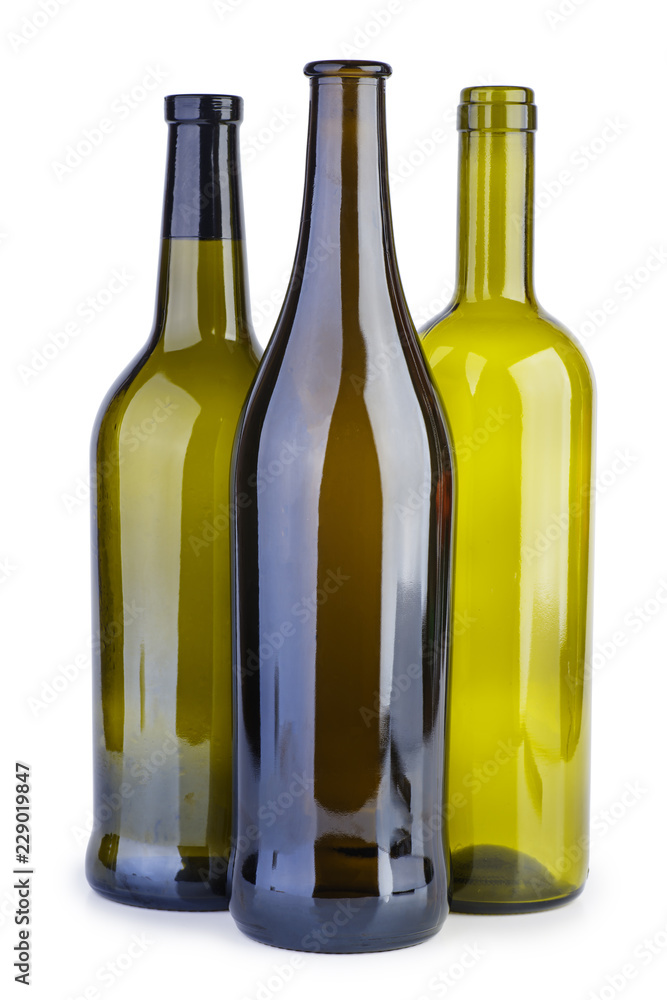 Empty wine bottles Empty wine bottles
