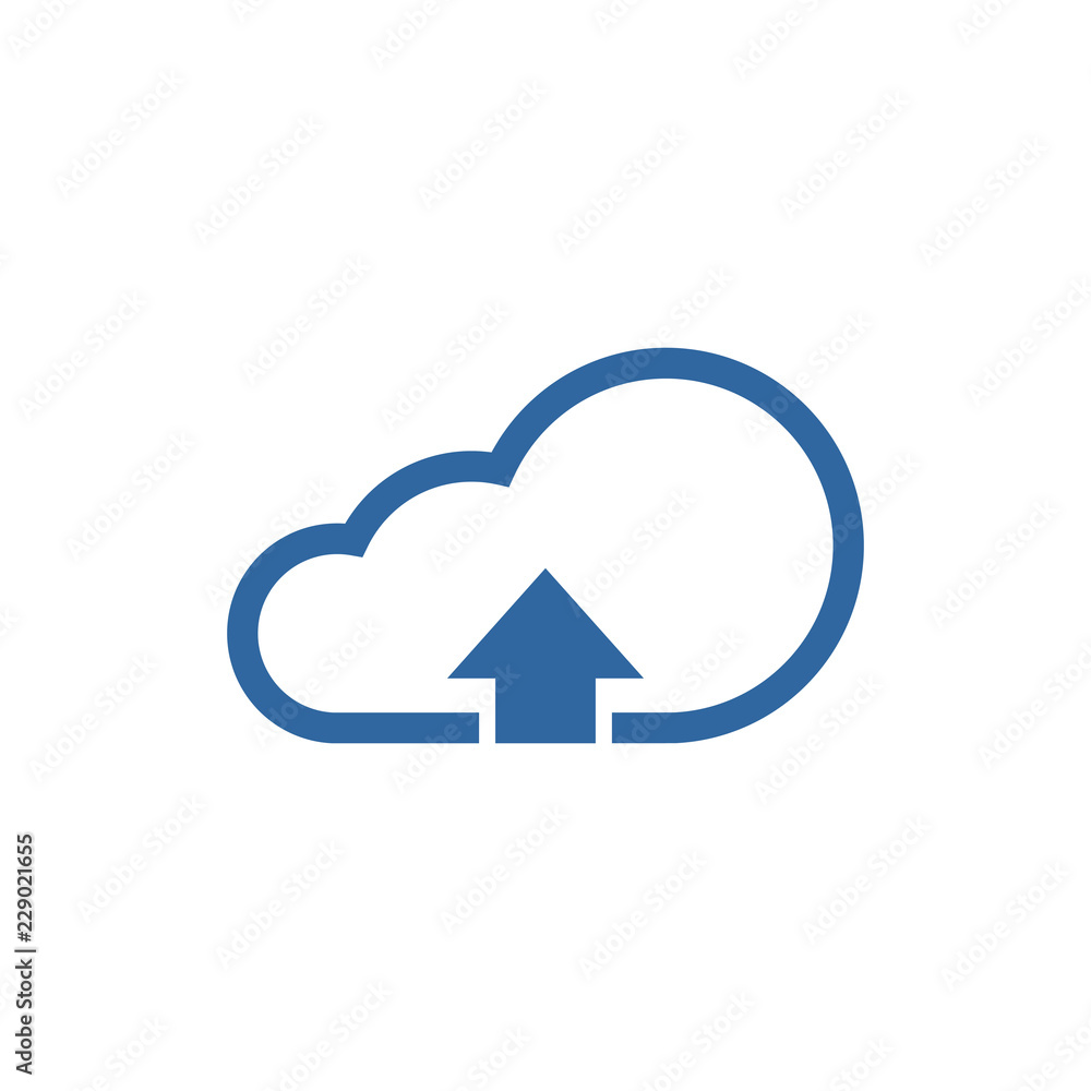 Upload vector icon. Cloud storage symbol. Upload on cloud vector icon illustration for web design and mobile app. Upload vector icon. Cloud storage symbol. Upload on cloud vector icon illustration for web design and mobile app.