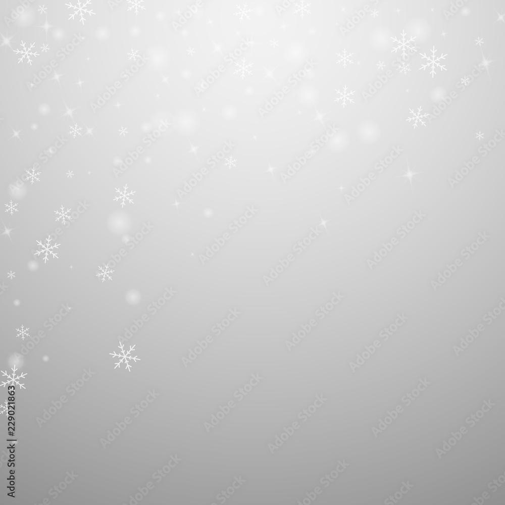 Sparse glowing snow Christmas background. Subtle f Sparse glowing snow Christmas background. Subtle f