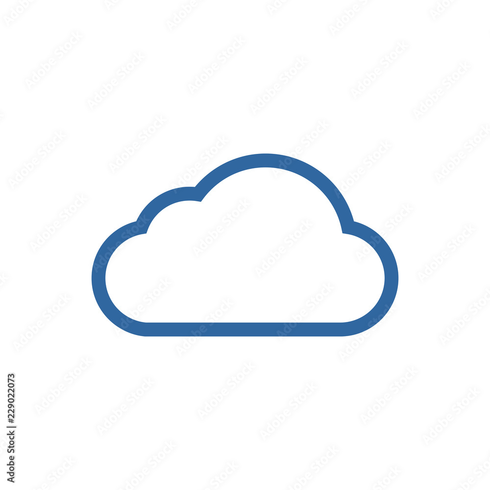 Cloud icon. Cloud vector icon Cloud icon. Cloud vector icon