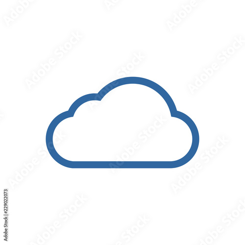Cloud icon. Cloud vector icon