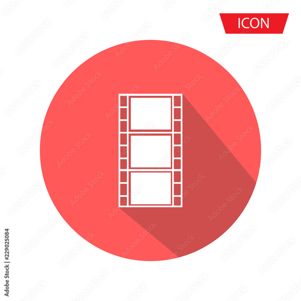 Film Icon Vector vector isolated on background