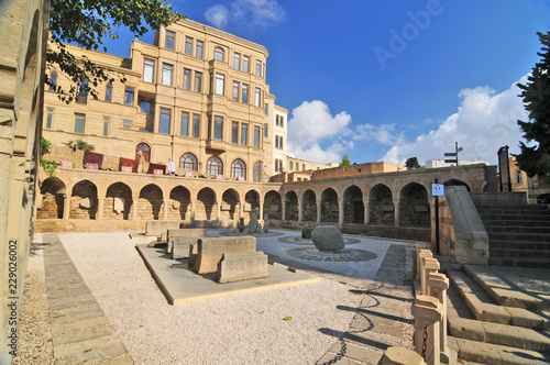  Vestige of the ancient market place in old inner Baku, with vaults and stone constructions, Azerbaijan
 #229026002