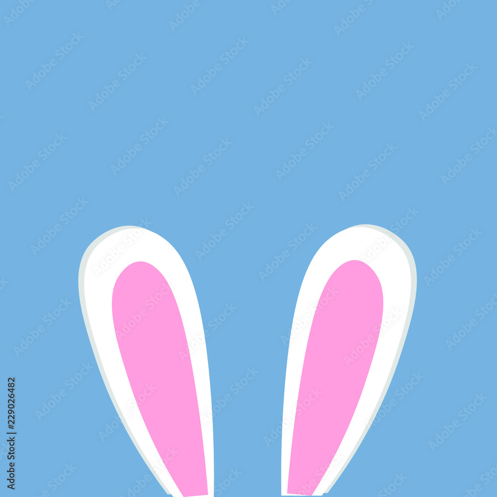 Rabbit's ears vector illustration Rabbit's ears vector illustration
