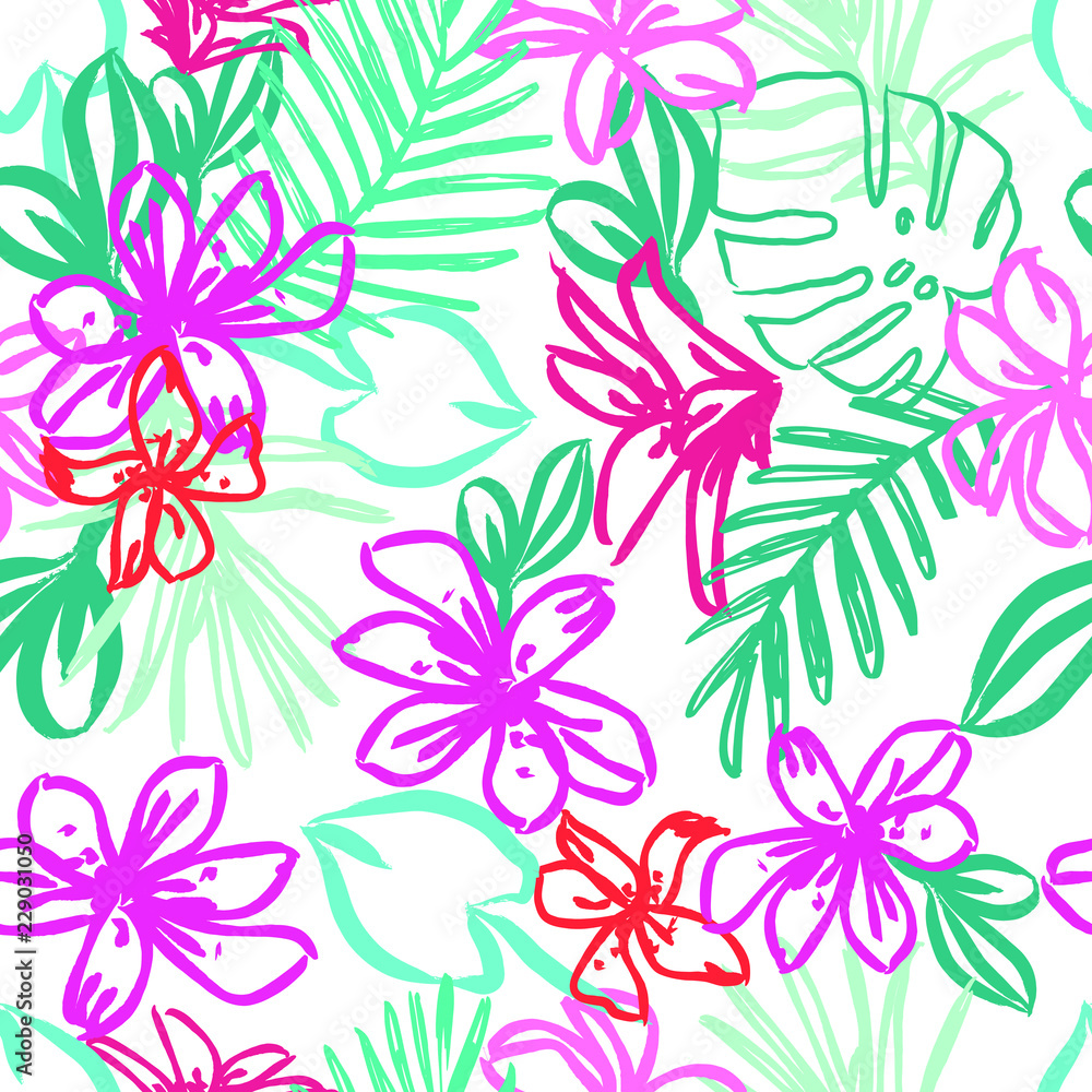 Pop Art Abstract Shapes and Flowers Hand Drawn Seamless Pattern Beautiful Pattern Background . Hipster Stylish Pattern ,Trendy Fantasy Freehand Brush Strokes Composition Pop Art Abstract Shapes and Flowers Hand Drawn Seamless Pattern Beautiful Pattern Background . Hipster Stylish Pattern ,Trendy Fantasy Freehand Brush Strokes Composition