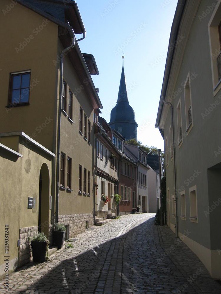 Obraz premium Jakobsviertel in Weimar
