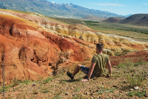 Relaxing man in Valley of M...