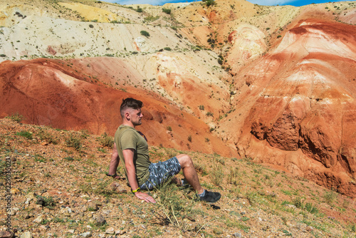 Relaxing man in Valley of M...