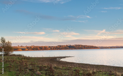 Eyebrook Reservoir In Autumn