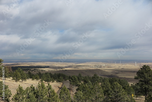 panoramic view of rural landscape