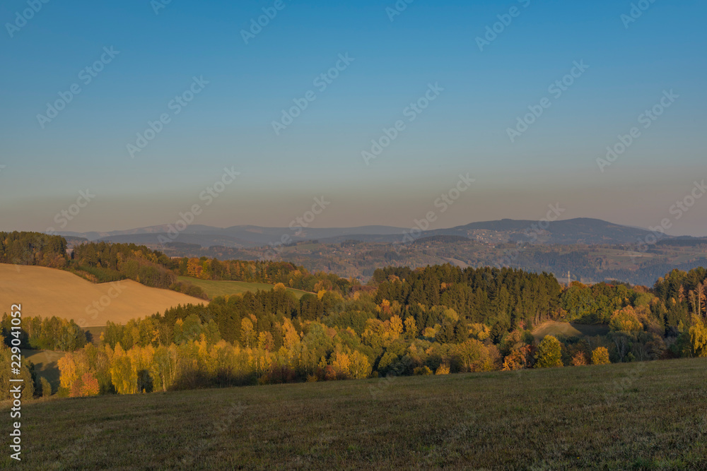 Autumn in Krkonose national park near Roprachtice village Autumn in Krkonose national park near Roprachtice village
