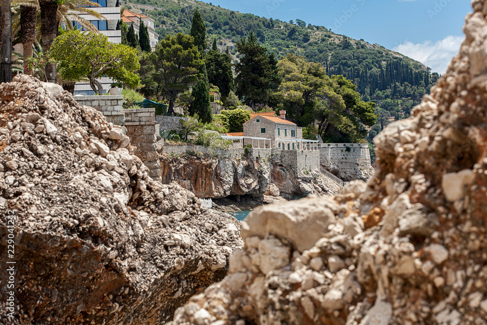Naklejka premium Dubrovnik in Croatia, Europe