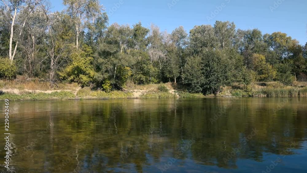 rural landscape river and forest. rural landscape river and forest.