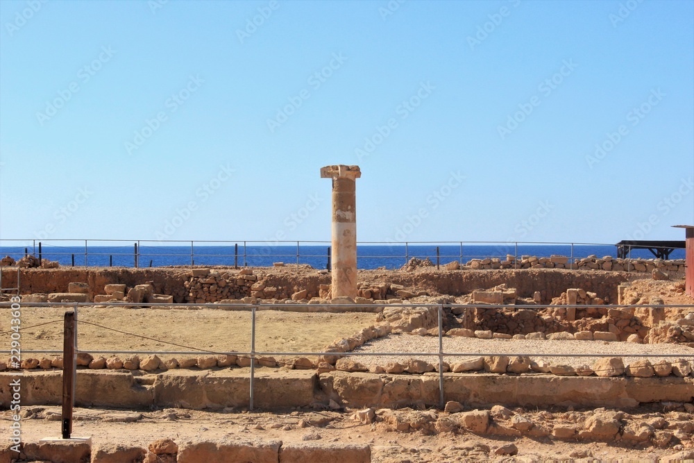 ancient ruins in Cyprus