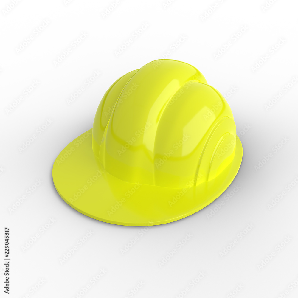 Fototapeta premium Hard Hat for Safety in a Dangerous Workplace