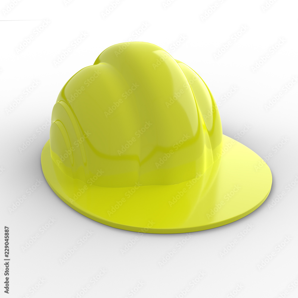 Fototapeta premium Hard Hat for Safety in a Dangerous Workplace