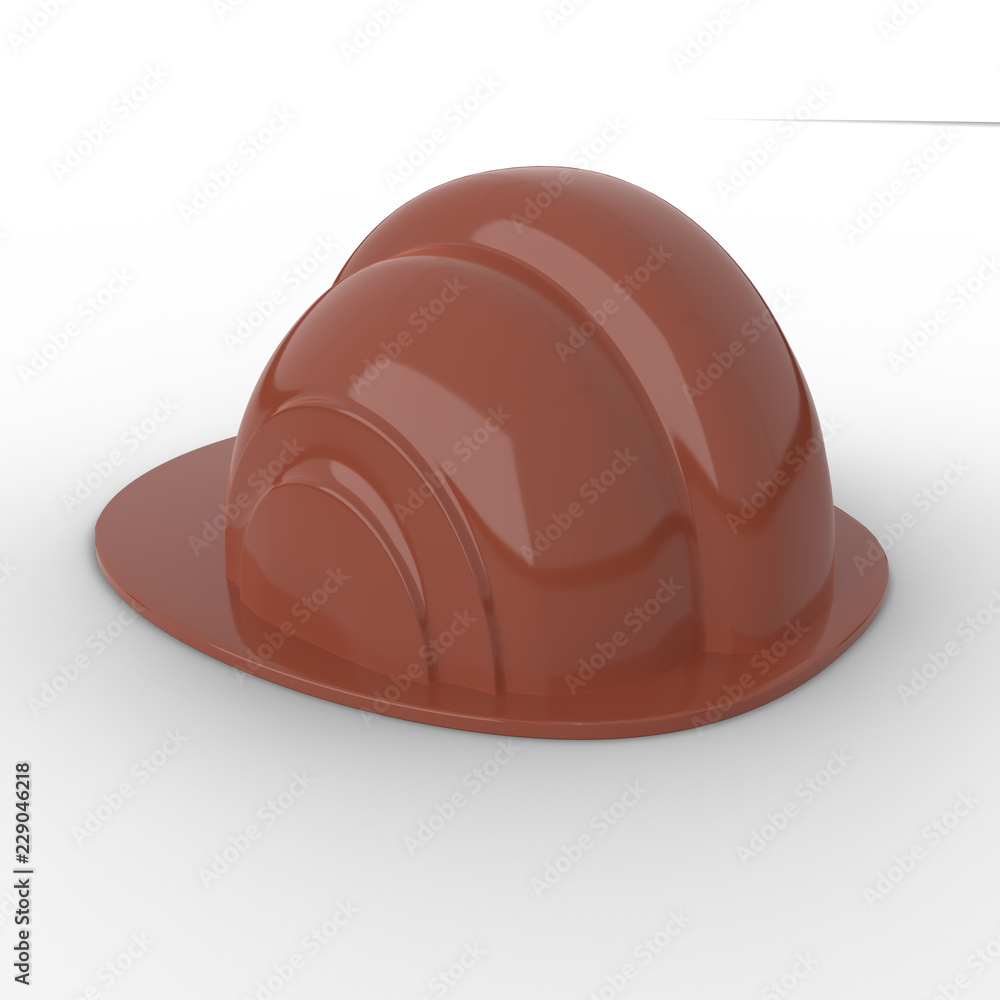 Fototapeta premium Hard Hat for Safety in a Dangerous Workplace