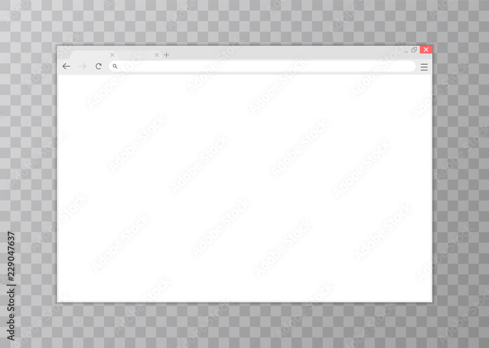 Browser window.Web browser in flat style. Window concept internet browser. Mockup screen design. Vector illustration concept. Browser window.Web browser in flat style. Window concept internet browser. Mockup screen design. Vector illustration concept.