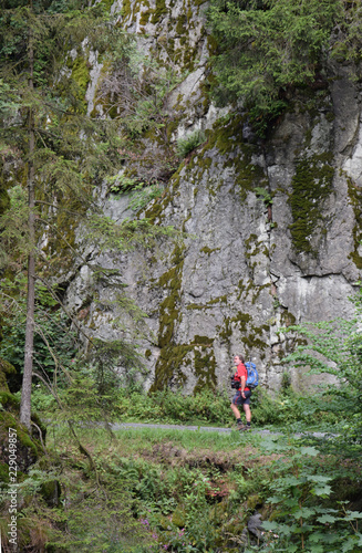 Wandern in der Steinachklamm