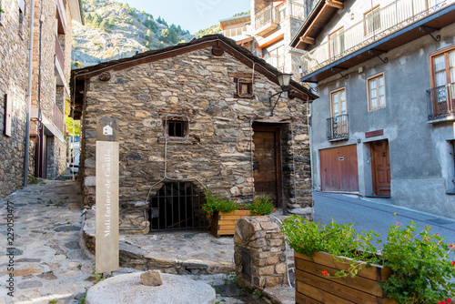 Wheat mill in the urban center of Canillo, Andorra © martinscphoto