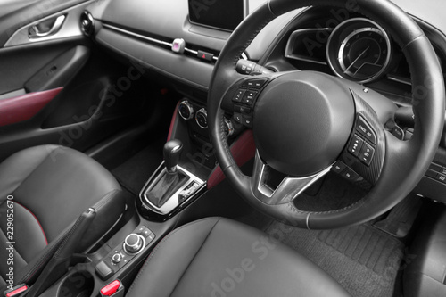 Wallpaper Mural 車の運転席 ハンドル Torontodigital.ca