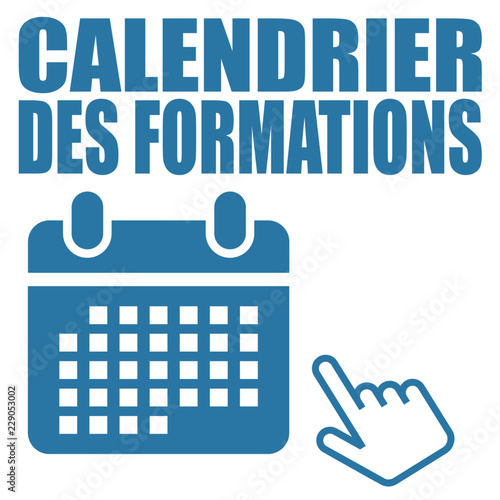 Logo calendrier des formations.