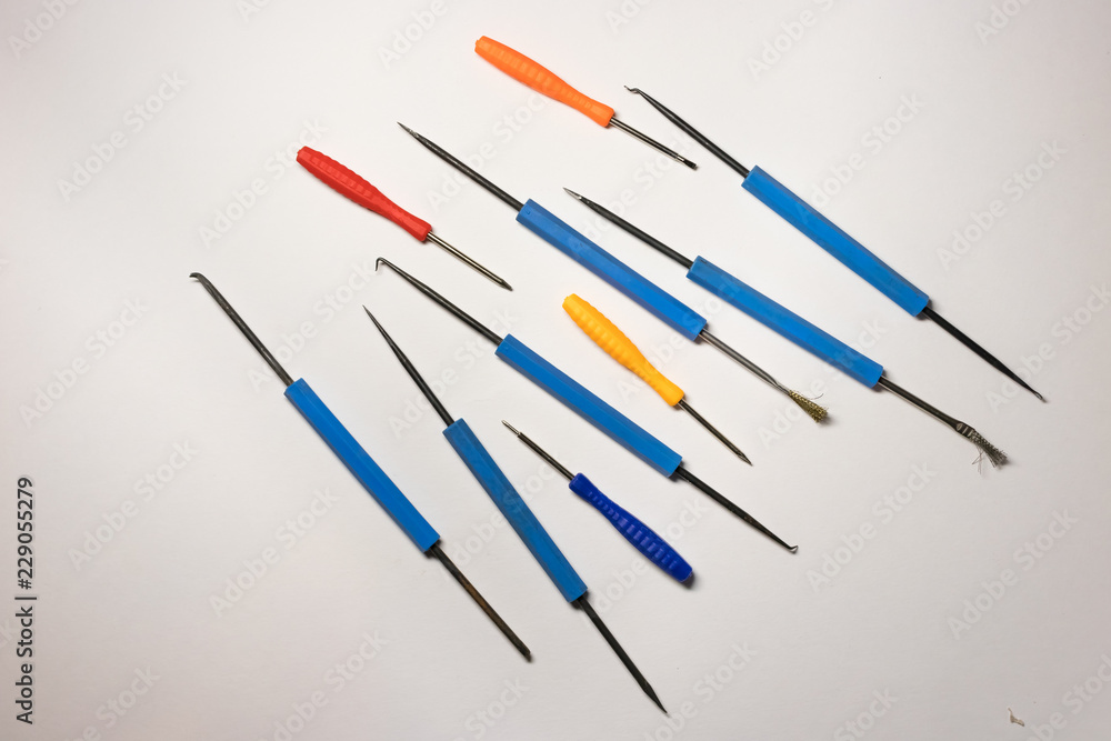 screwdrivers and tools for electronics