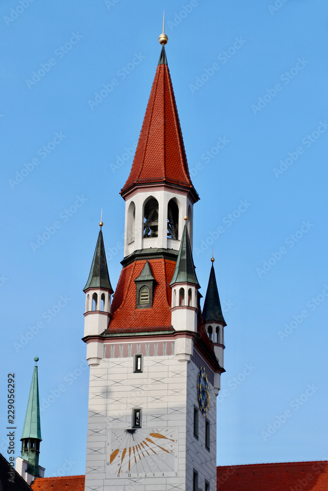 Glockenturm altes Rathaus München Glockenturm altes Rathaus München