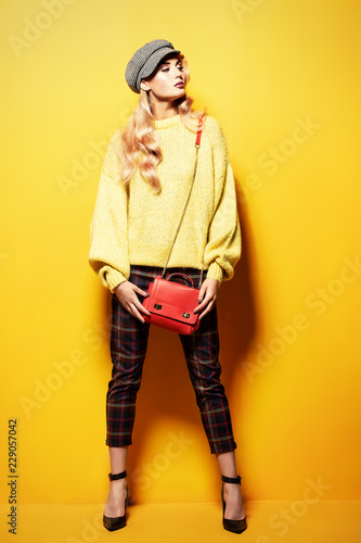 colorful fashionable look