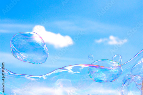Bubbles Flowing