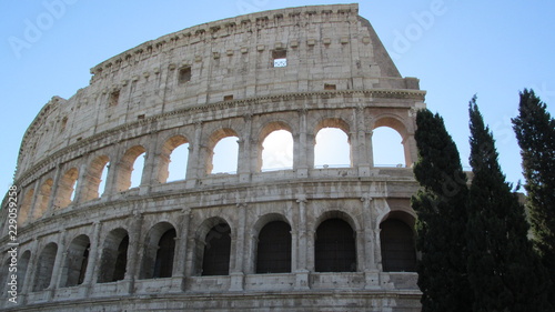 Canvas Print colosseum in rome italy