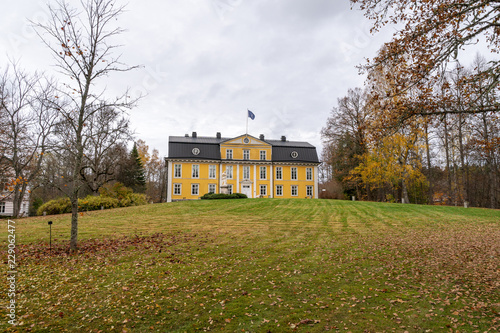 Mustio estate in southern Finland at October 2018.