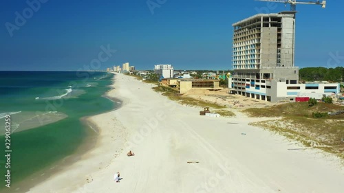 Panama Beach after Hurricane Michael photo