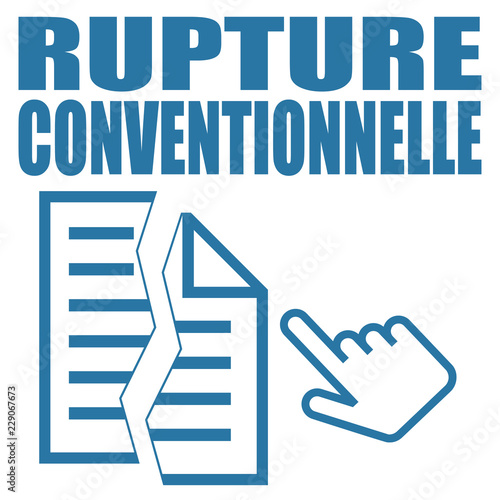 Logo rupture conventionnelle.