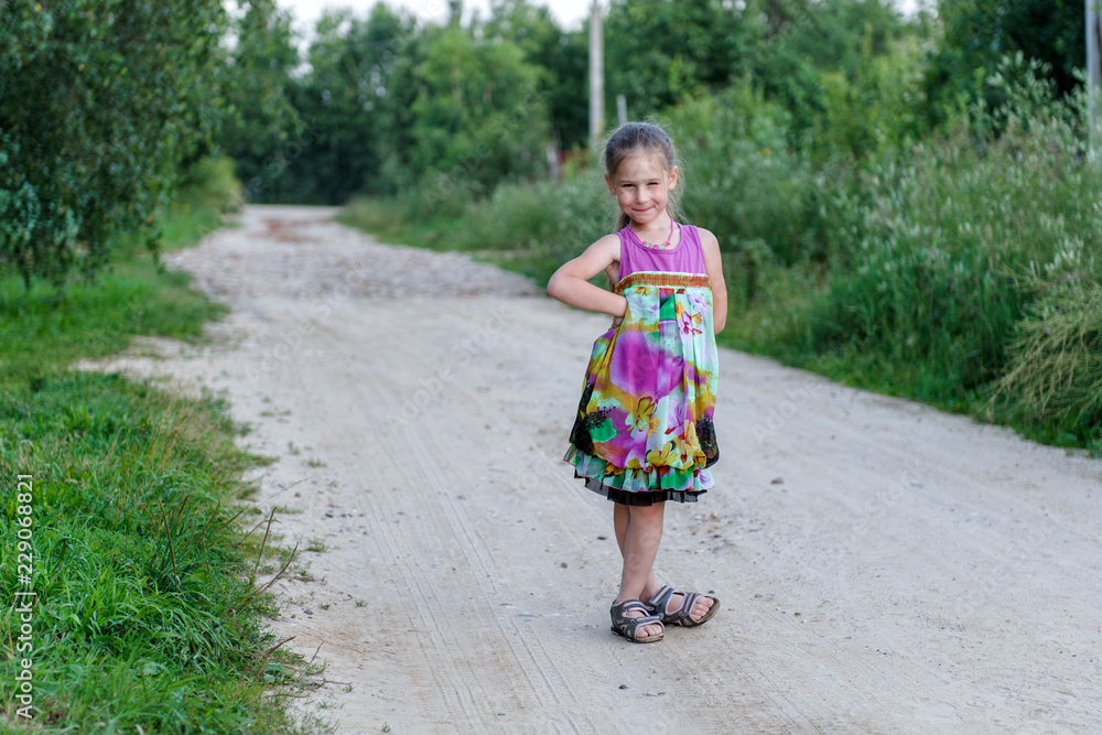 little girl in the park little girl in the park