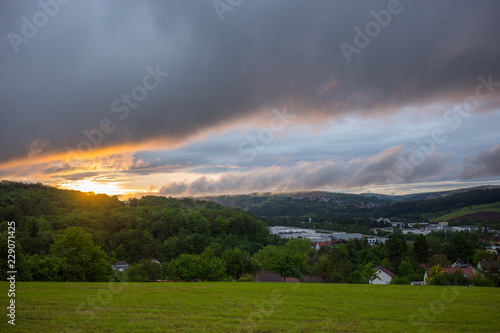 Blick ins Filstal von Uhingen