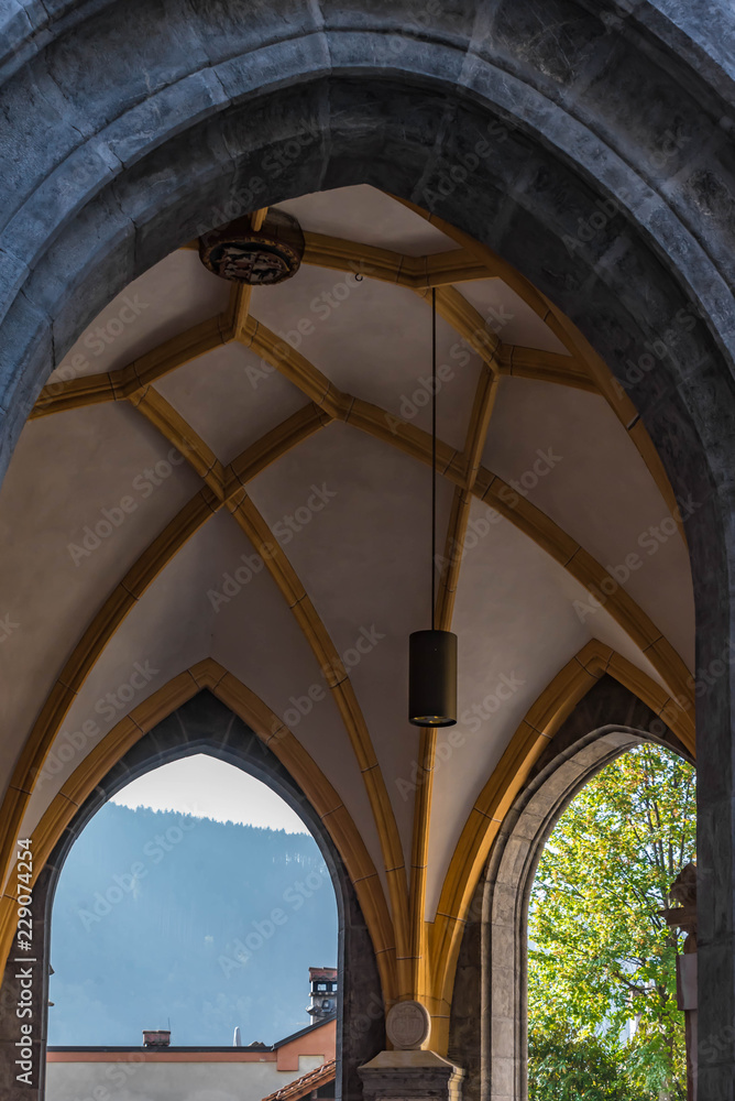 Gotisches Gewölbe Hall in Tirol