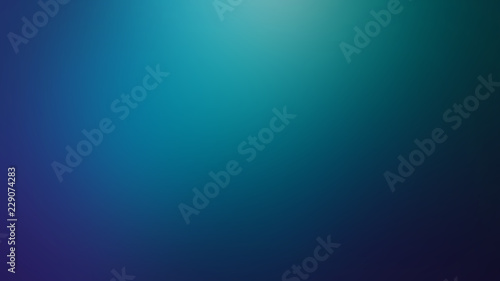 Blue Defocused Blurred Motion Abstract Background, Widescreen photo