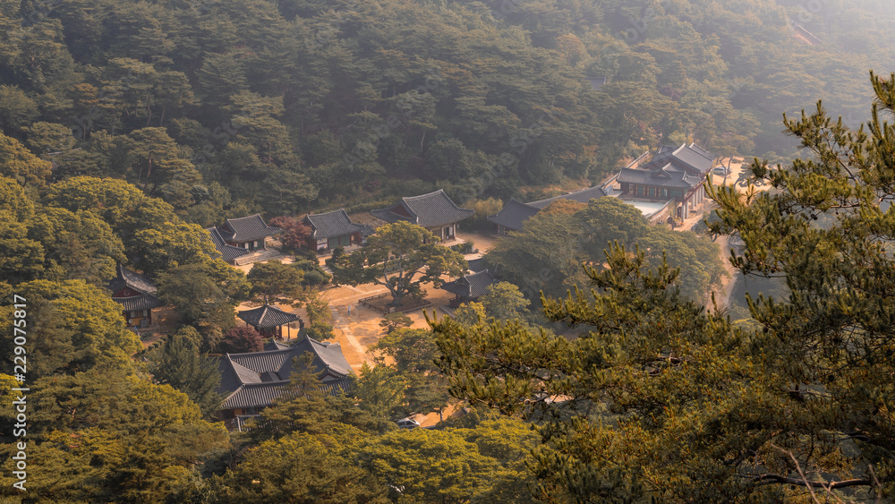 buddhistischer Tempel in Korea buddhistischer Tempel in Korea