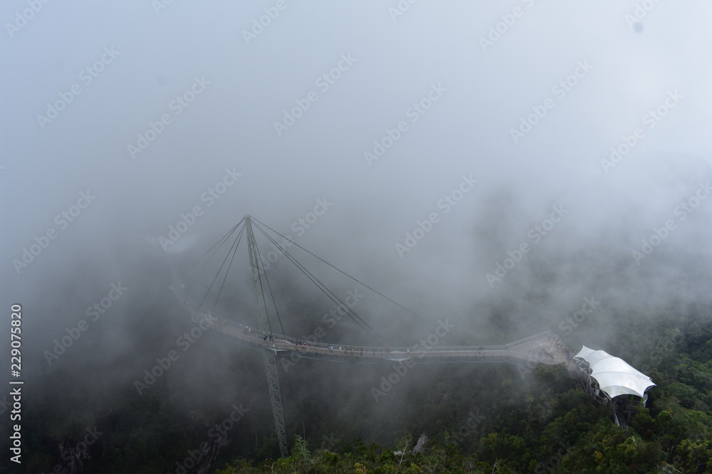 Fototapeta premium Suspension Bridge in Langkawi