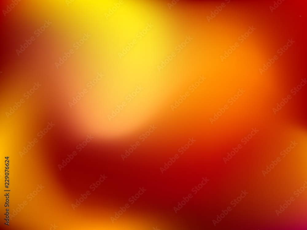Red Abstract Blur Multicolored Vibrant Gradient Background