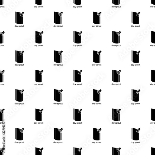 Doy pack pattern vector seamless repeating for any web design