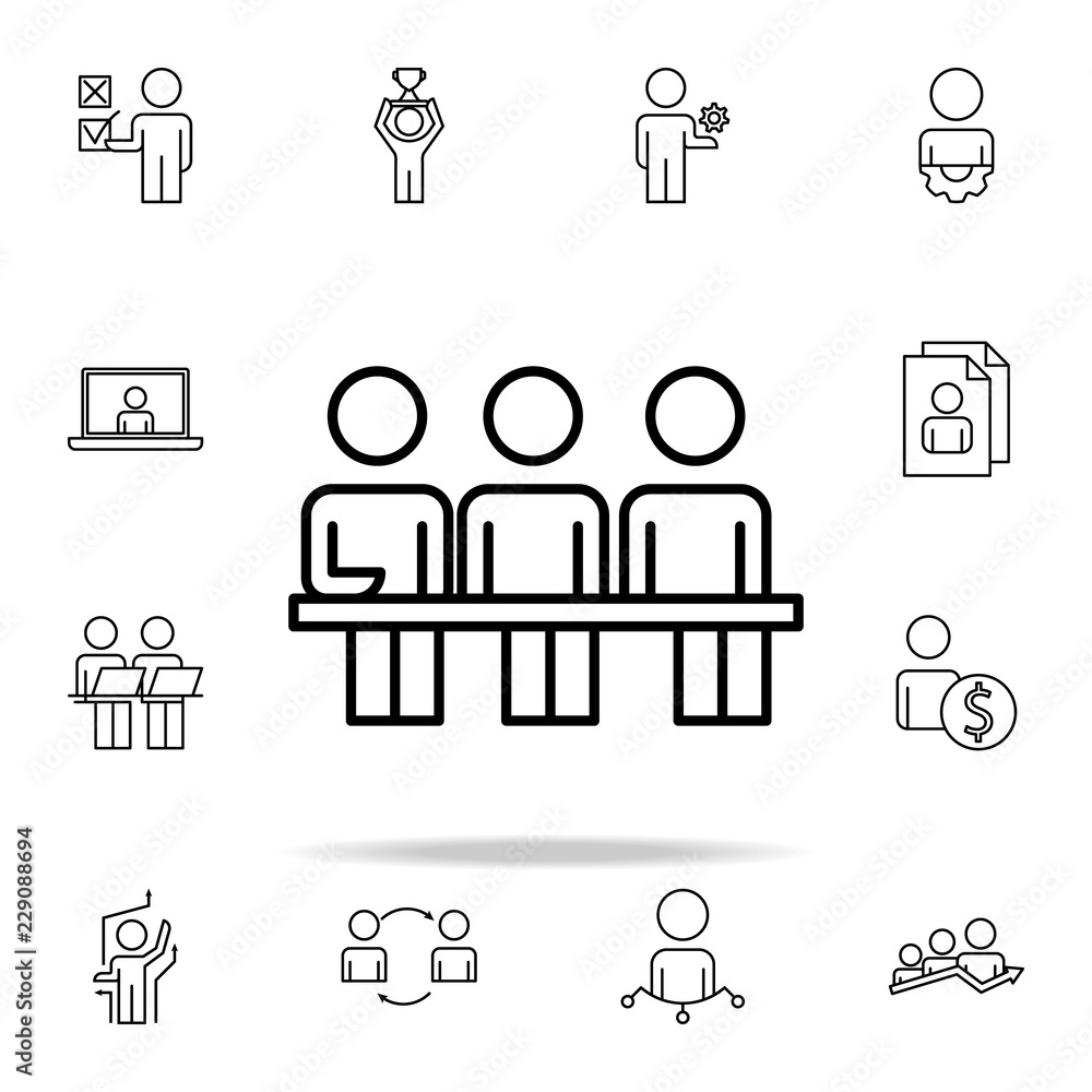 focus group icon. Business Organisation icons universal set for web and mobile focus group icon. Business Organisation icons universal set for web and mobile