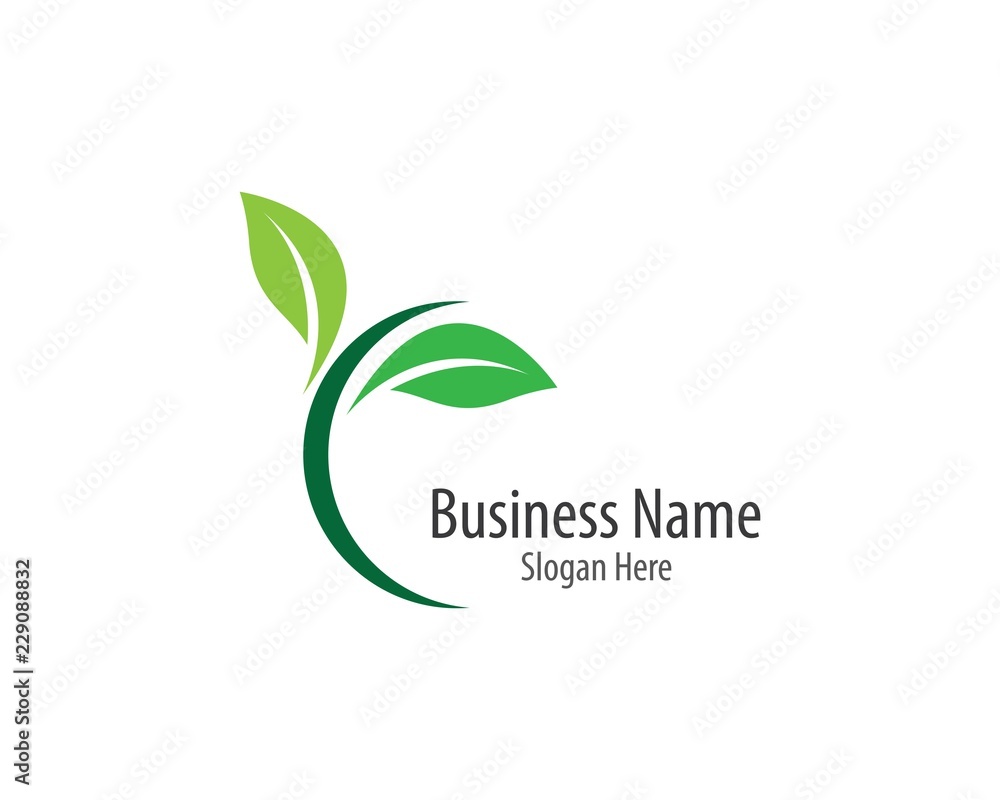 Ecology logo illustration Ecology logo illustration