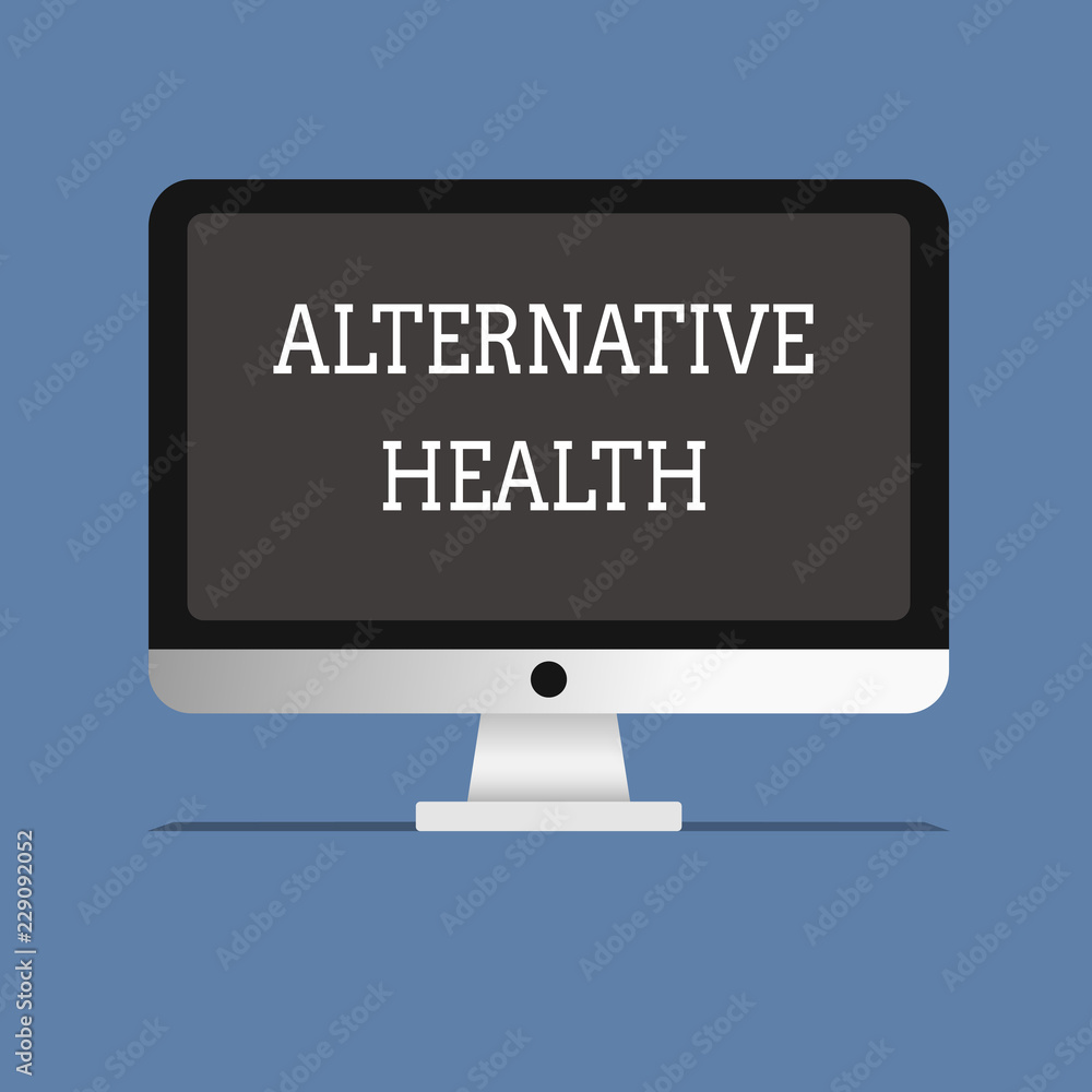 Word writing text Alternative Health. Business concept for Medical practices that are not part of standard care. Word writing text Alternative Health. Business concept for Medical practices that are not part of standard care.