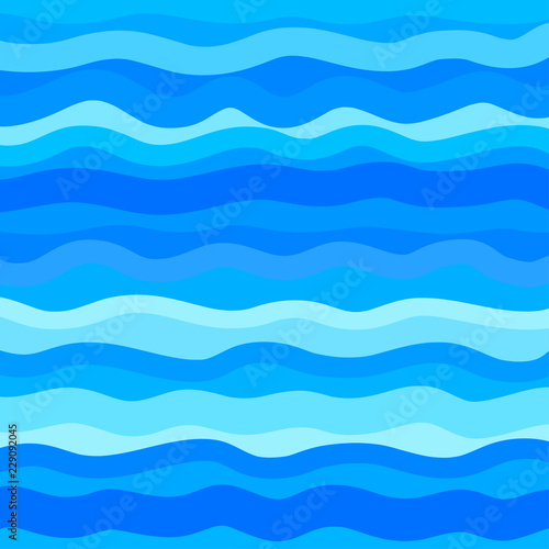 Abstract geometric wallpaper of the surface. Cute sea background. Bright colors. Pattern with lines and waves. Multicolored texture. Decorative style. Dinamic texture. Doodle for design