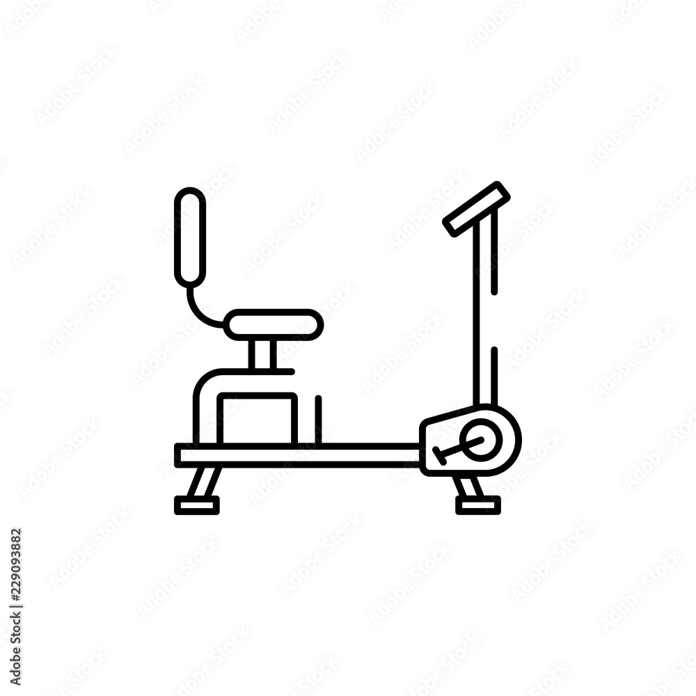 bike, exercise icon. Element of gym icon for mobile concept and web apps. Thin line bike, exercise icon can be used for web and mobile bike, exercise icon. Element of gym icon for mobile concept and web apps. Thin line bike, exercise icon can be used for web and mobile
