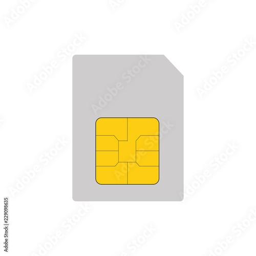 sim card seluler logo photo