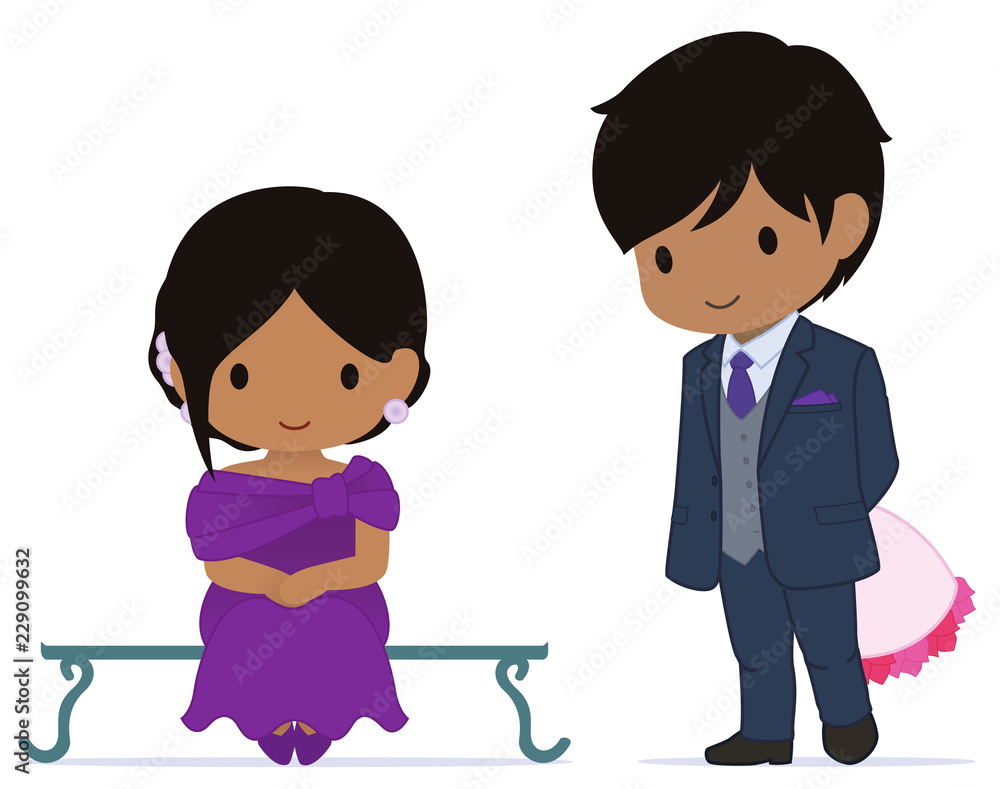 可愛い恋人たち　お洒落して待ち合わせ　タイプD