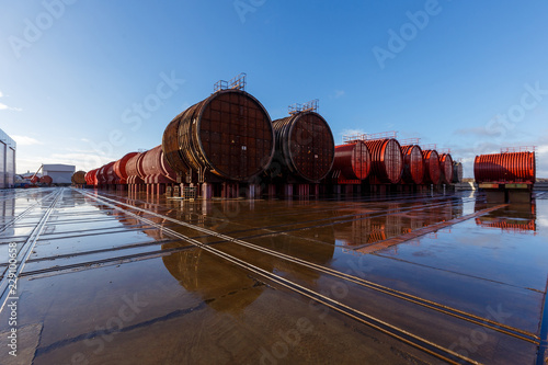 Center for conditioning and long-term storage of radioactive waste in the closed-type settlement of Sayda-Guba in the Murmansk region